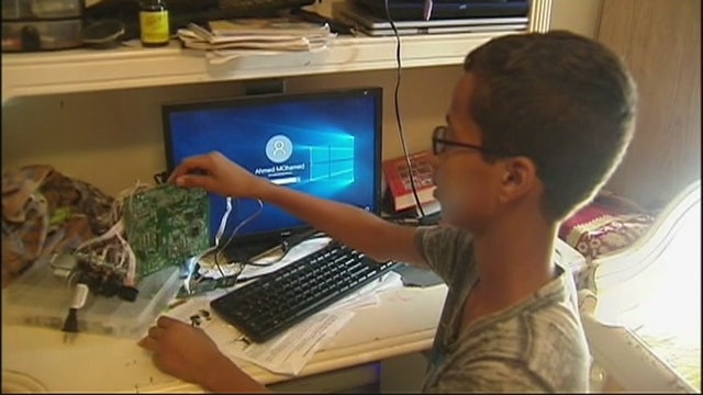 Student clock maker pulled from school