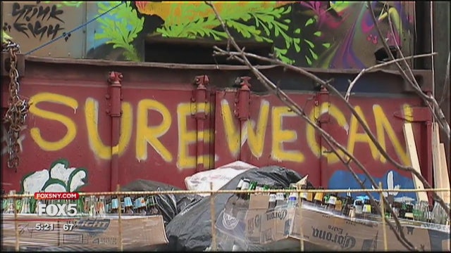 Nonprofit collects recyclables from canners