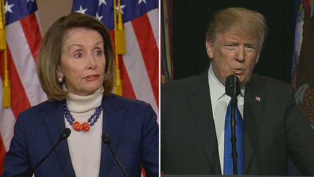 Trump defends Pelosi in her fight with freshmen Democrats