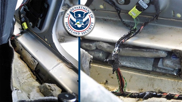 Border officers find 92 pounds of heroin hidden in elderly woman's car