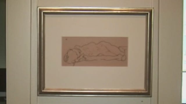 Egon Schiele sketch found in NYC thrift store may be worth more than $100,000