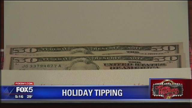 Tips for proper holiday tipping