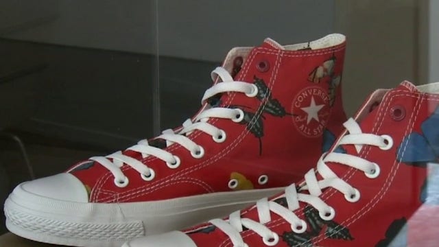 Tongue + Chic: Exhibition of sneakers as artwork