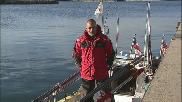 Man rows across Atlantic Ocean