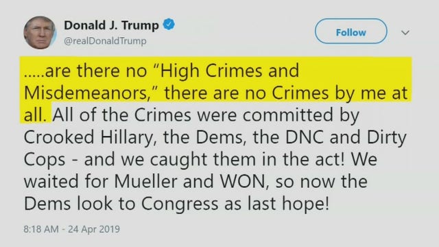 What President Trump gets wrong about impeachment