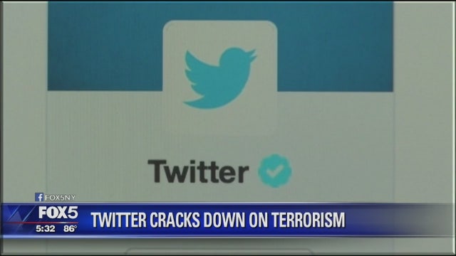Twitter cracks down on users promoting terrorism