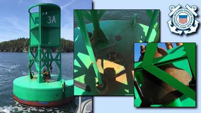 Someone is stealing massive bells from buoys in Maine, Coast Guard says