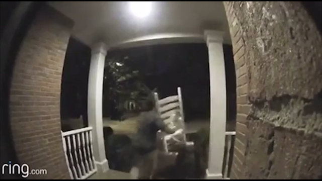 VIDEO: Man steals rocking chair in 10 seconds