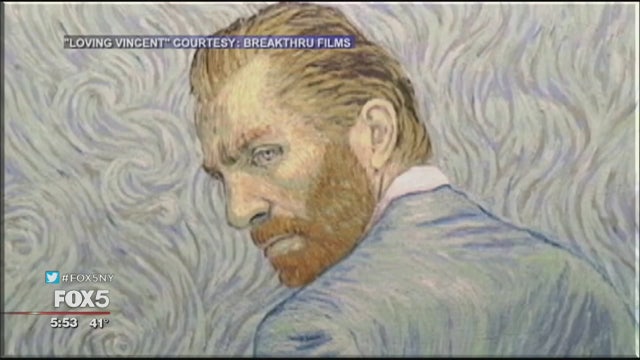 Van Gogh movie created with oil paintings