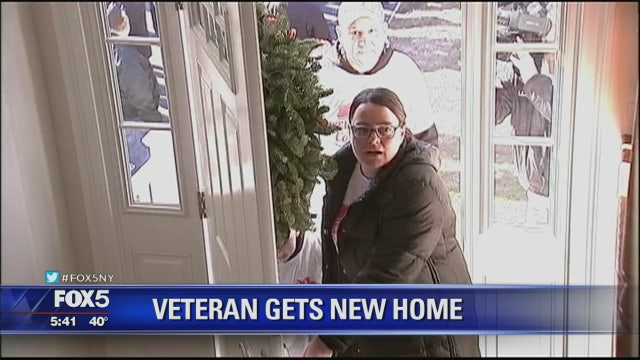 Veteran gets new home