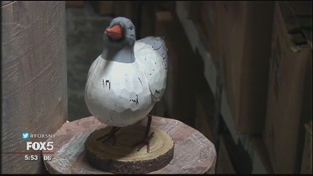 Long Island man collects vintage props