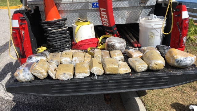 Pot washes ashore on Florida beach