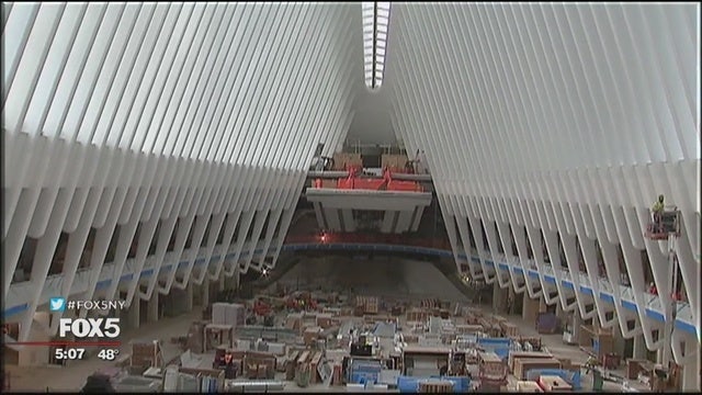 WTC transit hub opens under cloud of $4B cost