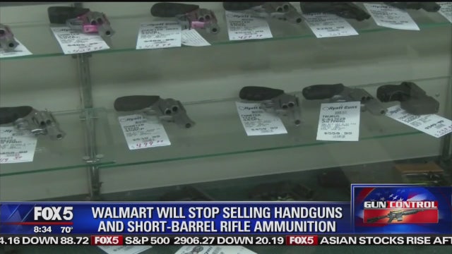 Walmart slammed, supported for ending ammo sales