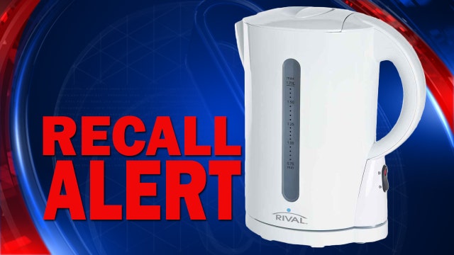 Walmart recalls 1.2 million kettles for burn, shock hazard