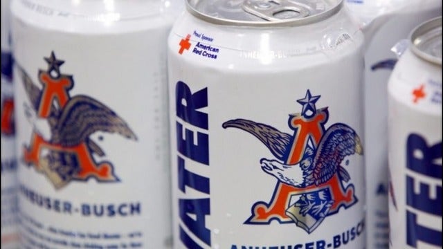 Anheuser-Busch sending 150,000 cans of drinking water to flood-devastated communities