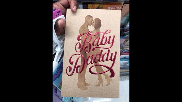 Target takes heat for 'Baby Daddy' Father's Day cards