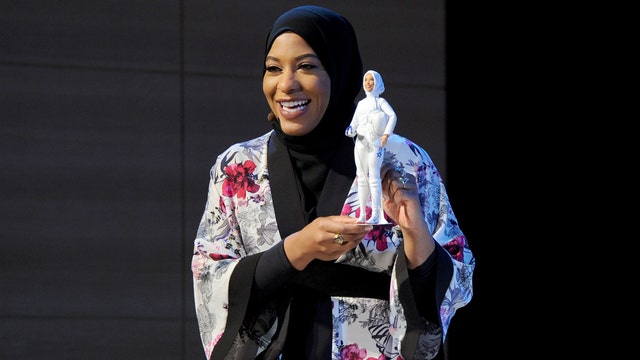 Barbie makes doll of hijab-wearing Olympian Ibtihaj Muhammad