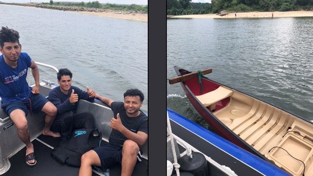 Canoe capsizes, boaters rescued from Long Island Sound