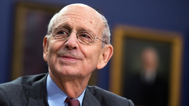 Justice Stephen Breyer's cellphone rings in court
