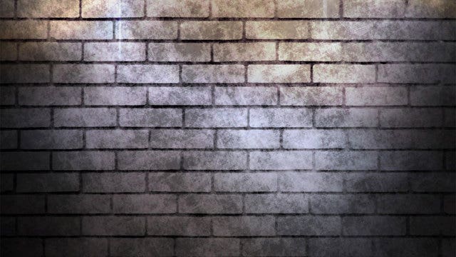 German man's front door walled up overnight