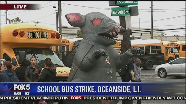 School bus strike affects Long Island schools