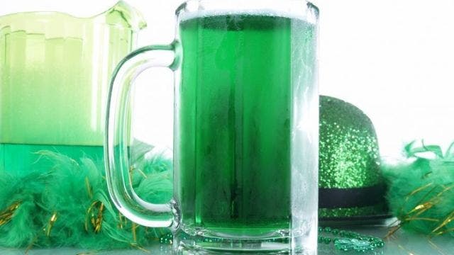 The truth about green beer and its potential nasty side effect