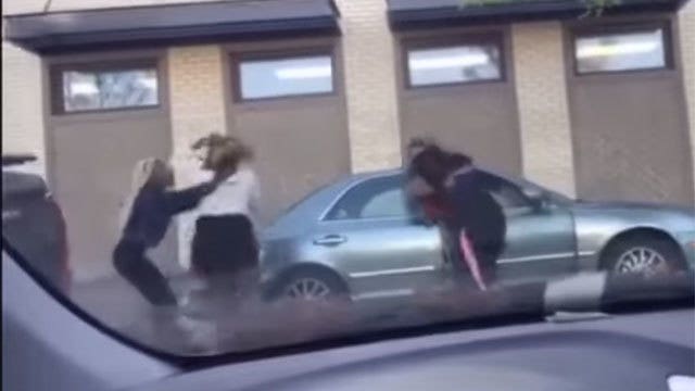 4 women brawl in Chik-fil-A drive-thru