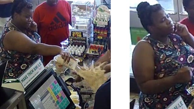 Angry customer dumps iced coffee on 7-Eleven counter