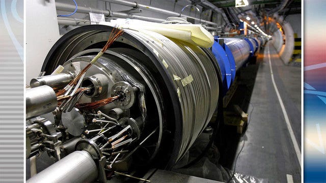 Weasel breaks Large Hadron Collider