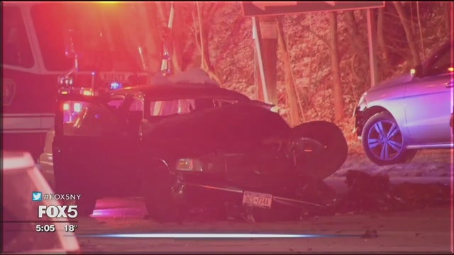 Long Island cop seriously injured in head-on crash