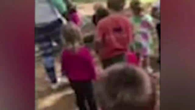 VIDEO: Kids throw rocks at boy