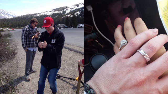 A Missouri man's secret search for his wife's lost wedding ring
