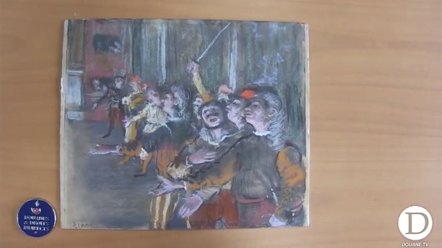 Stolen Degas painting found in luggage on bus in France
