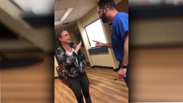 Video captures Florida doctor screaming at patient