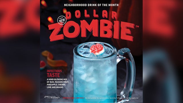 Dollar Zombie: Applebee's creates $1 Halloween-themed drink for October