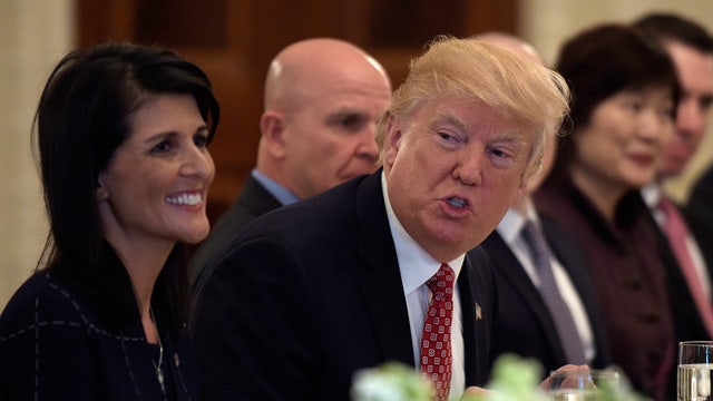 Trump jokes about replacing Ambassador Haley, takes it back
