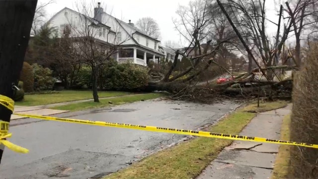Nor'easter hits New York area