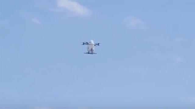 Company plans drone to carry 400 pound payloads