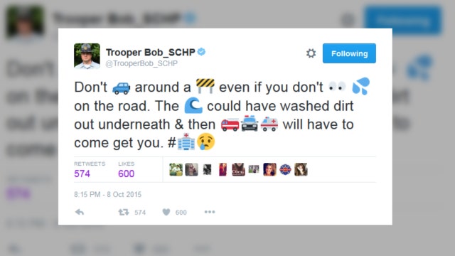 SC State Trooper speaks safety through emojis, goes viral