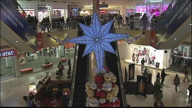 After the turkey, some hit the shops to start holiday season