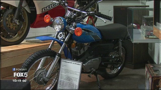 Long Island enthusiast's motorcycle collection