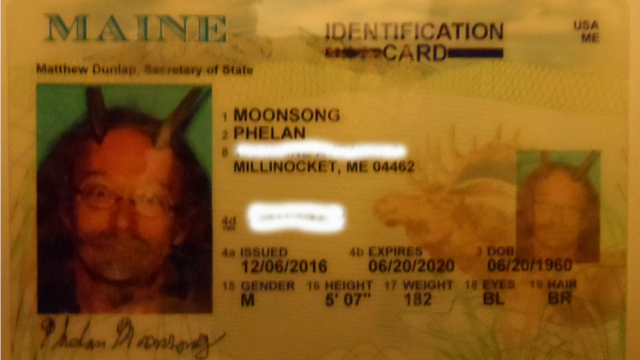 Man wins OK to wear goat horns in driver's license photo