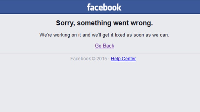 Facebook went down again