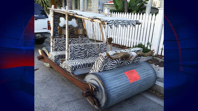 Illegally parked Flintstones car reunited with owner in Key West