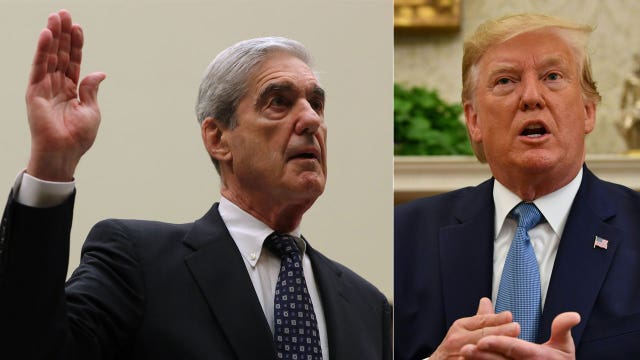 President Trump unleashes Twitter tirade during first half of Mueller hearing