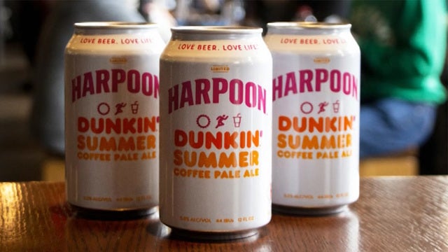 Dunkin' is rolling out a coffee-inspired pale ale beer for the summertime