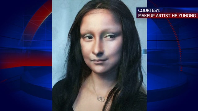 Make-up artist blogger recreates works of art