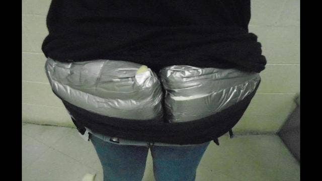 Woman arrested with 3 pounds of heroin strapped to her butt