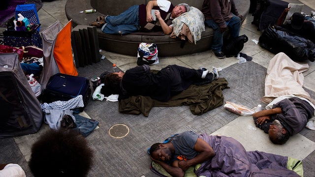 Number of homeless on rise in US